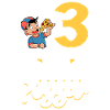 I'm 3 - Boy Pizza