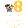 I'm 8 - Boy Pizza