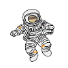Astronaut in space