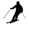 Skier Silhouette