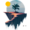 Île Flying Palm