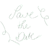 Save The Date Calligraphy Minimalism