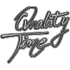 Quality Time Calligraphy Minimalism