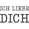 Ich liebe dich