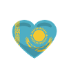 Kazakhstan Flag Kazakhstan Flag Kazakhstan