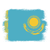 Kazakhstan Flag Kazakhstan Flag Kazakhstan