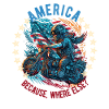 American Patriotic USA Design