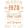 Mars 1978 Cadeau d’anniversaire