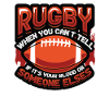 Funny rugby player