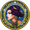 Woman Badge ArtNouvaue 03