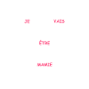 je vais être mamie
