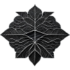 Nocturnal Geometric Leaf