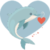 cute dolphin