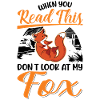 Fuchs Geschenk Rotfuchs
