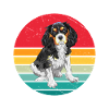 Cavalier King Charles Retro Chien