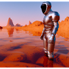 Diver on Mars