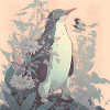 in harmony with nature penguin