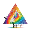 Rainbow Friends Comic Motif