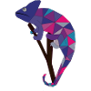 Chameleon abstrakt