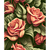 Intruiging Roses Pattern
