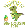Befordrad till Big Cousin 2024 dinosaurieälskare