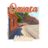 Sunset in Oaxaca, Mexico
