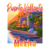 Puerto Vallarta at sunset