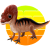 Baby Spinosaurus Dinosaur Design