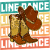 Linedancer Tanzen Spruch Country Western