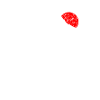 Crimson Sun Over Snowy Peaks