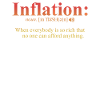Inflationsdefinition Lustiger Sarkastik-Witz Cool