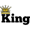 King golden crown