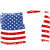 Doberman America Flag Dogs Wilsigns