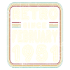 Birthday February 1951 Retro Gift