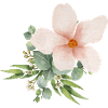 Painted flower