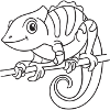 Chameleon, Chameleons, Reptiles, Gift