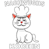 KATZE KOCH NACHWUCHS KÖCHIN