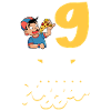 I'm 9 - Boy Pizza