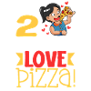 Ich bin 2 - Mädchen Pizza