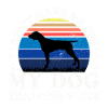 Allemand Pointer Chien Silhouette Rétro