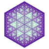 Sierpinski Hexagon Star