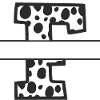 letter f custom cow pattern