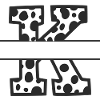Letter K custom cow pattern