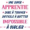 Une super apprentie