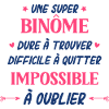 Une super binôme