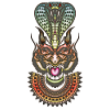 The impressive cobra snake
