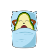 Avocado Sleep Sleep Shirt Pyjamas Gave