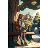 Anime Girl Manga Gift