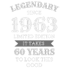 Legend since 1963