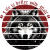 Life is better with wolves